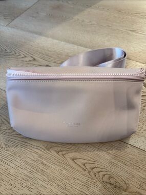 Mina Baie Pale Pink Crossbody Belt Bag